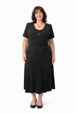 By Design Black and White Polka Dot Dress