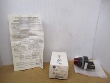 Allen Bradley 800H-QR12R Pilot Light Red Lens 12v Type 4/4X/13