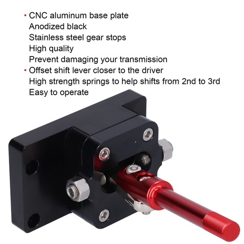 Red Throw Shifter Billet Car Modification Auto For Camaro / Firebird LS Engine - Picture 11 of 22