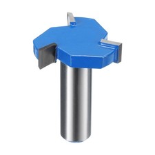 T Slot Cutter Rabbet Router Bit 1/2" Shank 1-13/32" x 5/16" 3 Wing Carbide