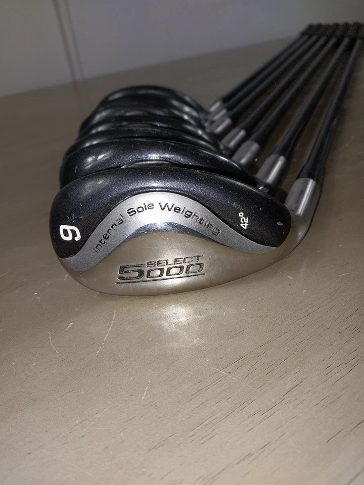 Power Play Select 5000 Hybrid Irons 3-9 Powerflex S-Flex Graphite Shaft LH LEFTY - Image 3 of 4