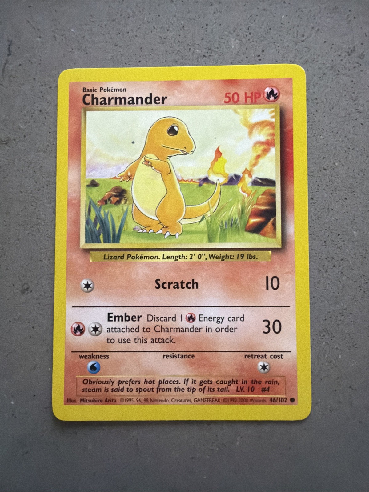 Charmander 69/130 , 1995,96,98