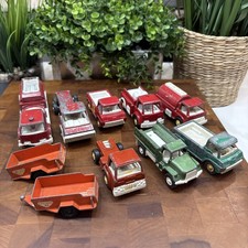 VTG Tootsietoy Truck Lot 1969 1970 Diecast Fire Jeep Parts Repair Chicago USA