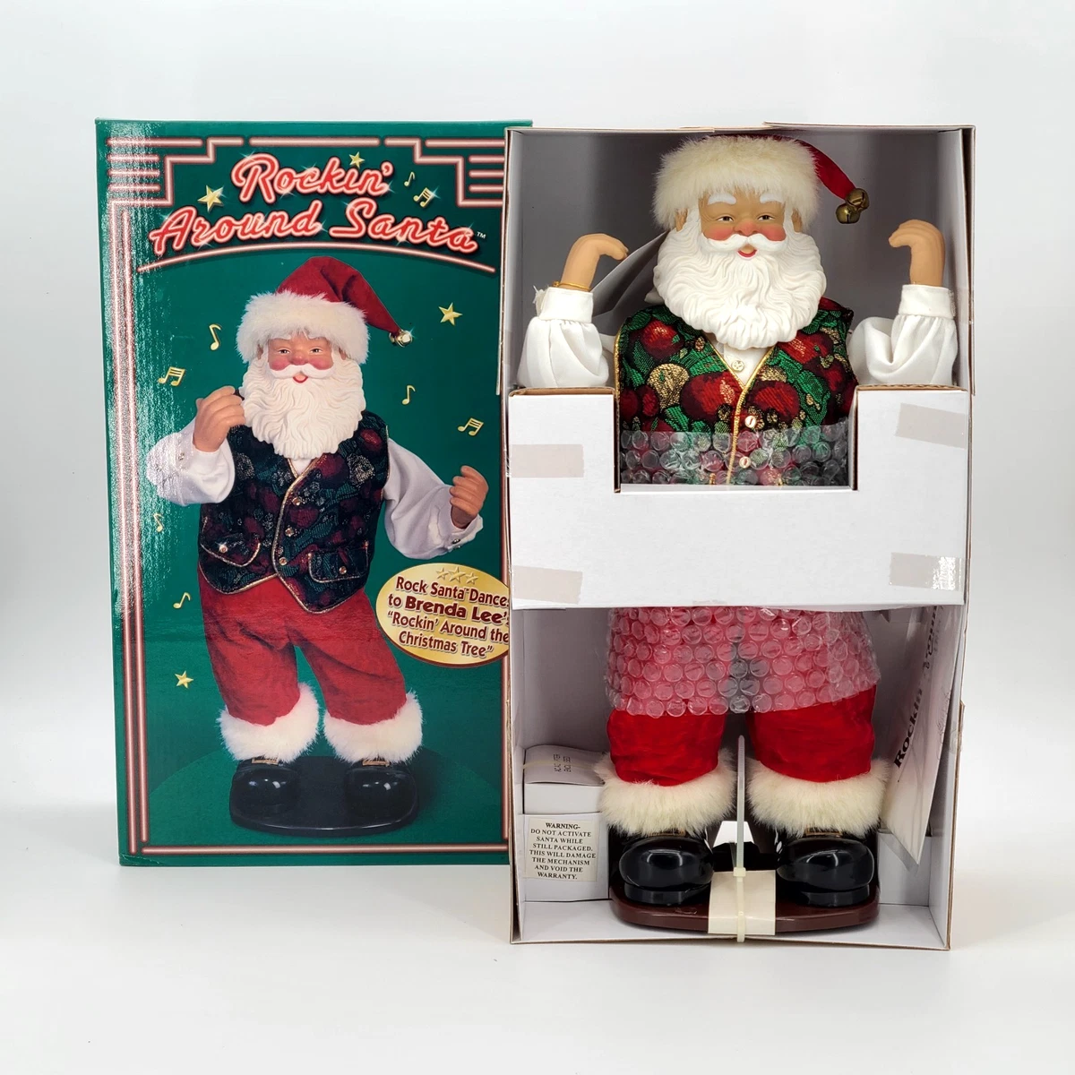 Musical Dancing Santa In Santa Figures (1991-Now) for sale | eBay