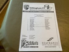 Gillingham v Crystal Palace reserves. Pontins Holiday  Combination  2003-04