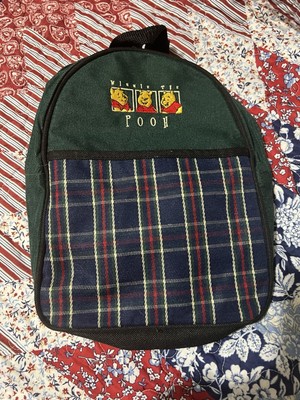 Vintage 90s Disney Winnie The Pooh Embroidered Mini Plaid  display picture 3