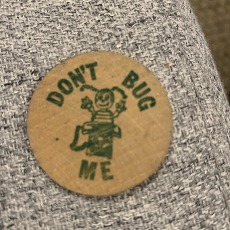 Don’t Big Me War Babies Social Club 1977 Mardi Gras Doubloon Rare Nola