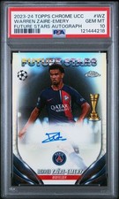 PSA 10 - Zaire-Emery Topps Chrome Future Stars 23-24 - Football