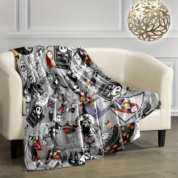 Halloween Ghost Fleece Blanket