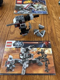 Lot Of 4 LEGO STAR WARS Battle Pack Sets: 9488, 9489, 75035, & 75246 - Read Desc