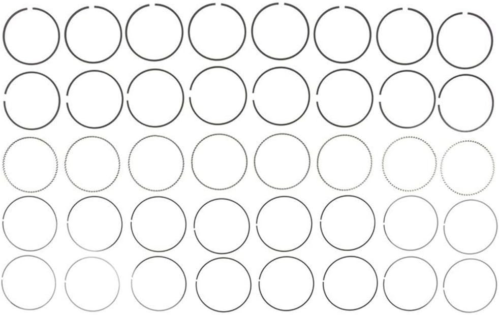 Mahle 41859CP Moly Ring Set (GMC Trk 4.8L/5.3L 1999-2002), Standard