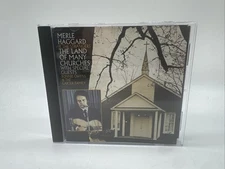 MERLE HAGGARD - Land Of Many Churches - CD - **Excellent Condition**