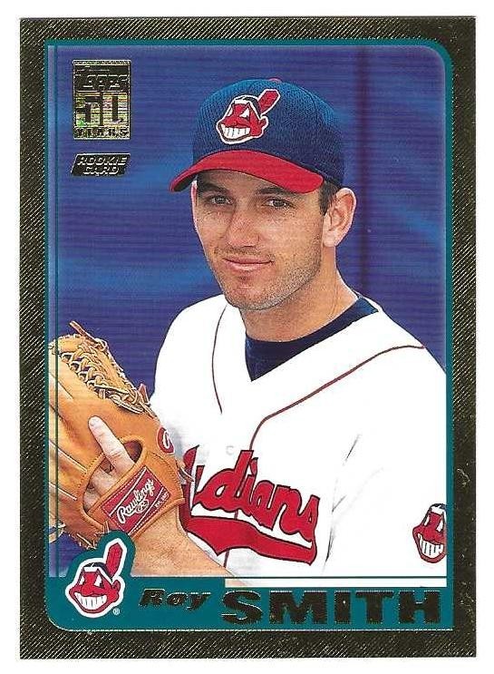 2001 Topps Traded Gold #238 Roy Smith Cleveland Indians BV$1 ####/2001