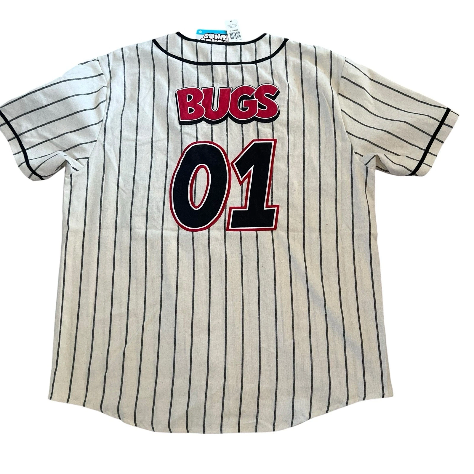 Looney Tunes Bugs Bunny Striped Baseball Jersey