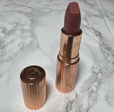 Charlotte Tilbury Matte Lipstick PILLOW TALK Shade MEDIUM Full Size No box New