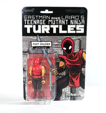 Super7 Reaction Foot Soldier RED Teenage Mutant Ninja Turtles