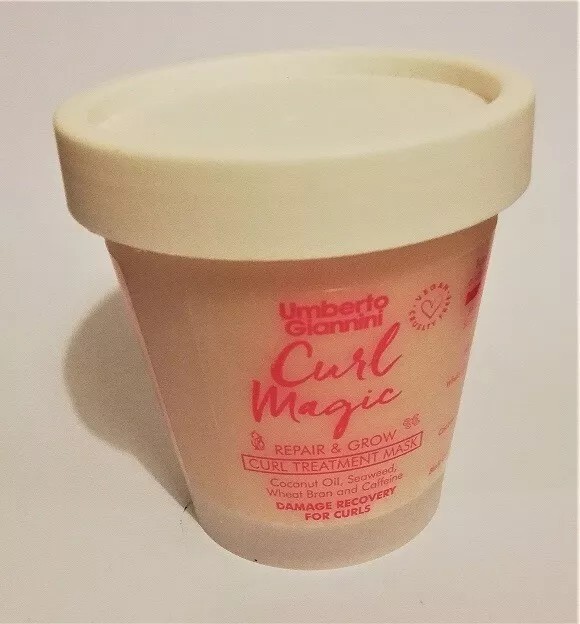 Umberto Giannini Curl Magic Hair Mask, Vegan & Cruelty Free Repair & Growth