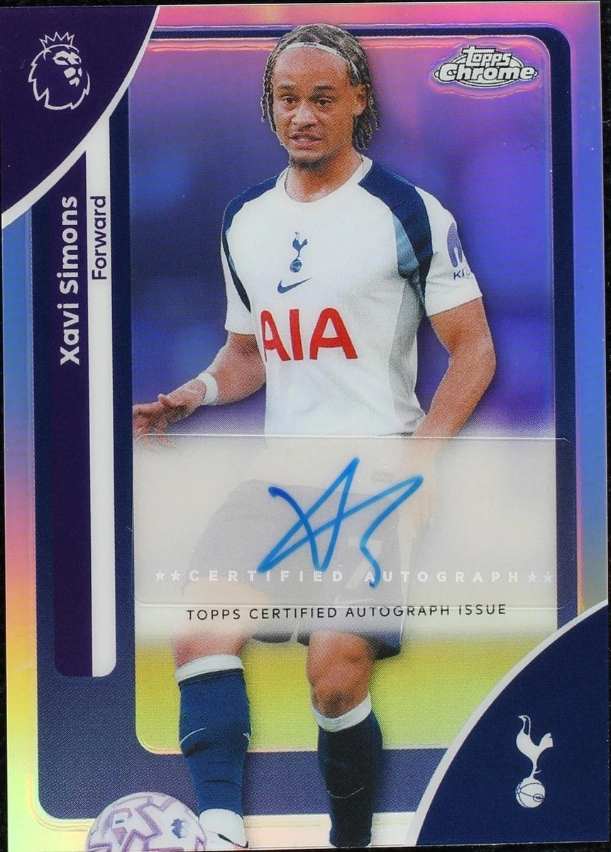 【公式サイト購入】　25-26シーズン　シャビシモンズ 2025-26 Topps Chrome Premier League - Xavi Simons #CA-XS for sale