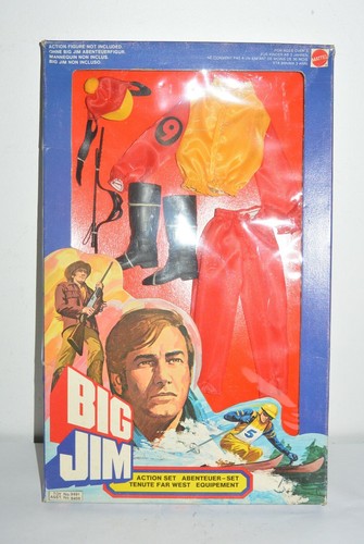 Tenue Jockey Grand Prix Pour Big Jim - Série Aventure Mattel Neuve (ref. 9391)