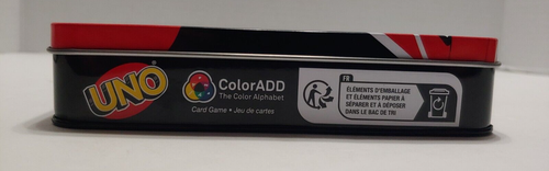 Mattel Games UNO Card Game ColorADD for Colorblind & Color Sighted Players, Trav - Picture 3 of 6