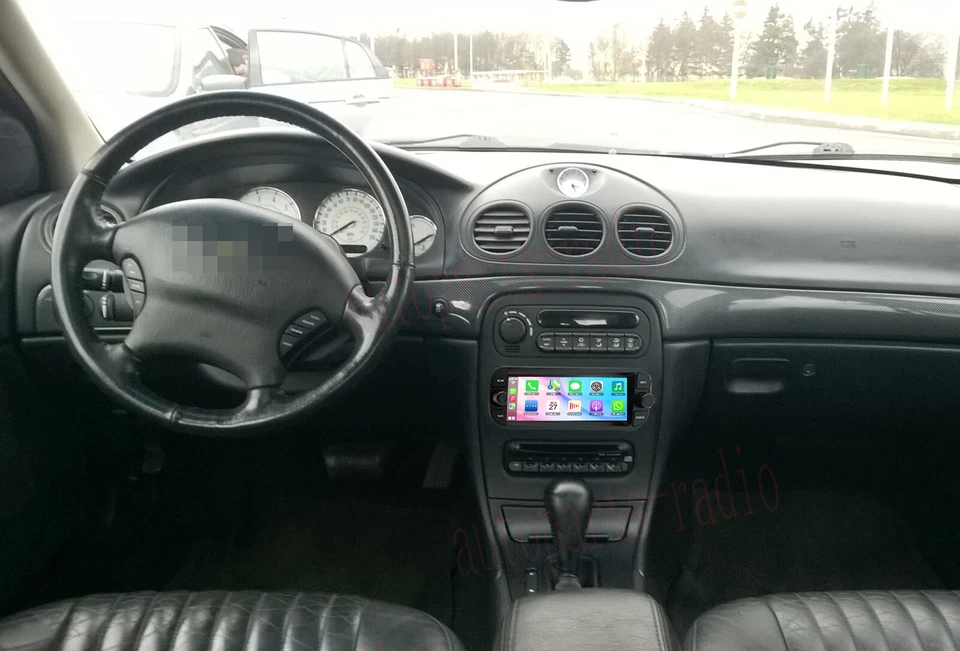 For 1999-2004 Chrysler 300M Wireless Apple Carplay Android Auto Stereo Radio NAV - Imagem 2 de 4