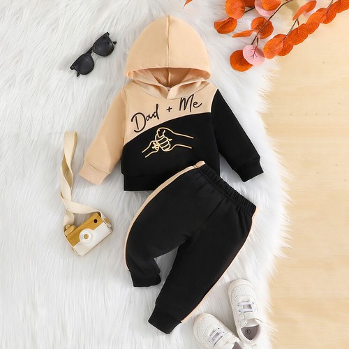 Kleinkind Baby Jungen Kapuzenpullover Sporthose Set Trainingsanzug Hoodie Jogger - Bild 19 von 27