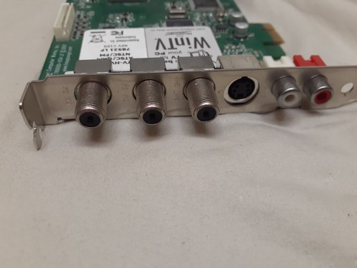 Hauppauge WinTV Hvr-1800 78521 LF Rev C1e9 Video TV Tuner Card - Afbeelding 7 van 11