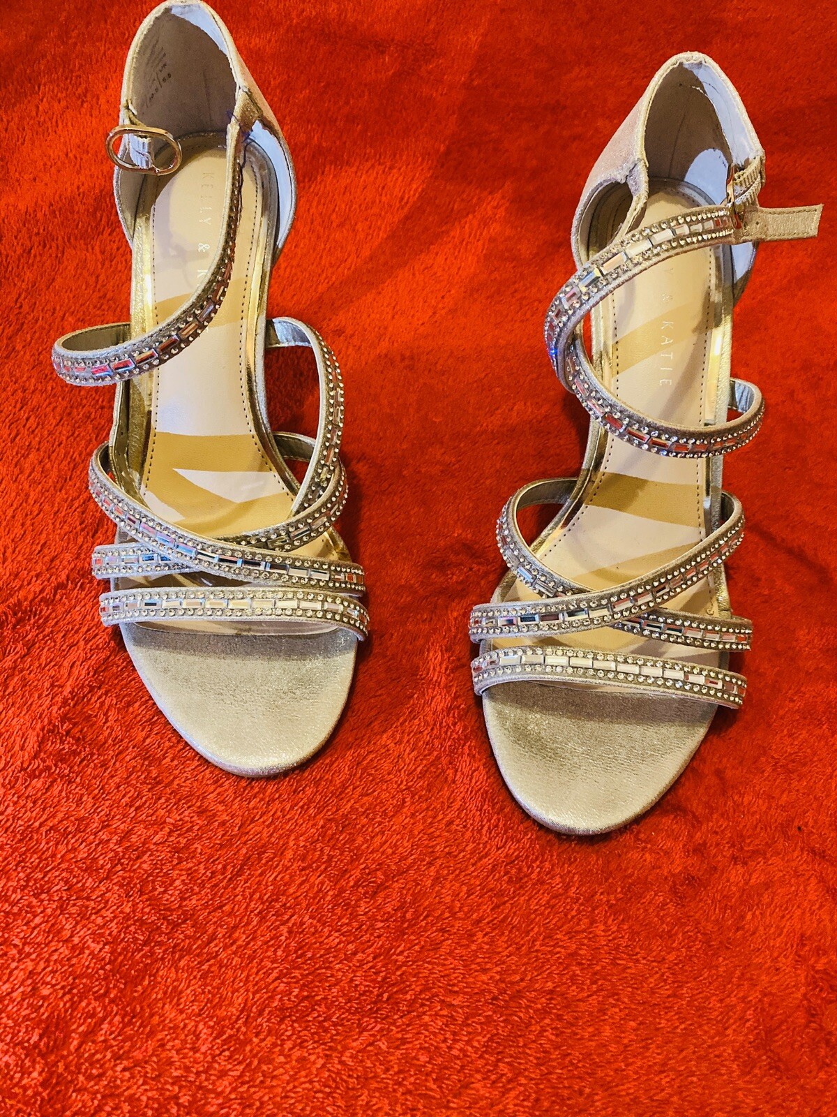 Elegant Rhinestone Designer Heels for Women Formal Party Pumps by Nina-image