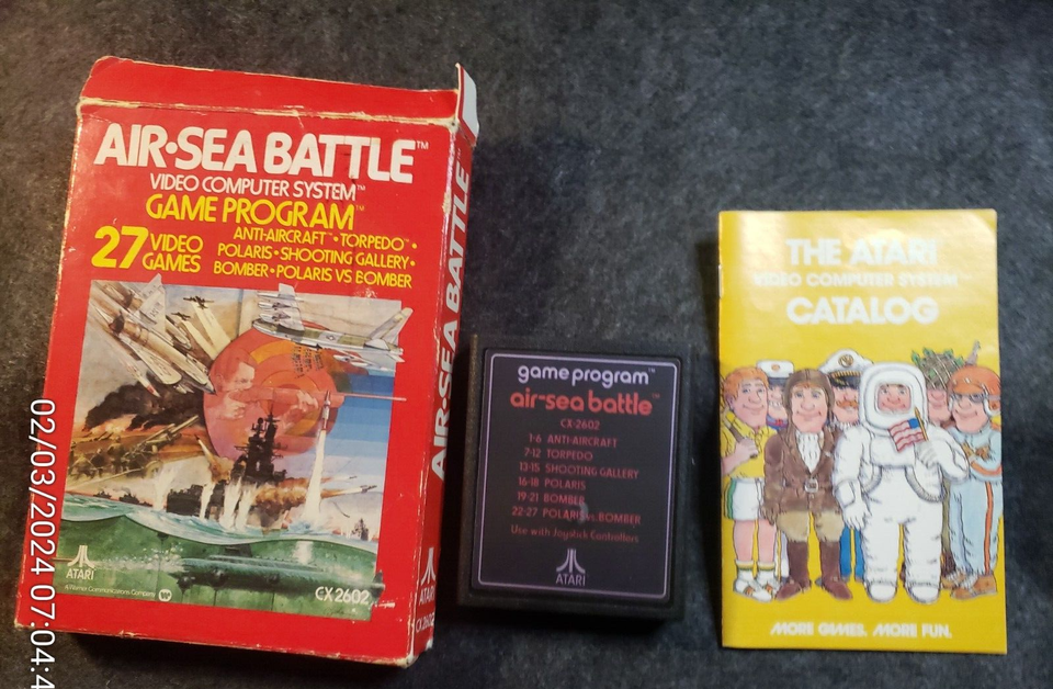 Air sea Battle pour Atari 2600 - Atari | by Kiabi