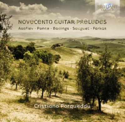 Cristiano Porqueddu Novecento Guitar Preludes (CD) Album