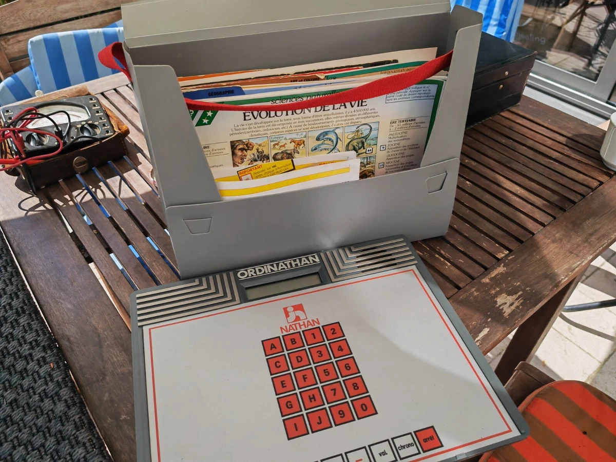 Jeu électronique encyclopédique ORDINATHAN complet, excellent état - Jeux vidéo