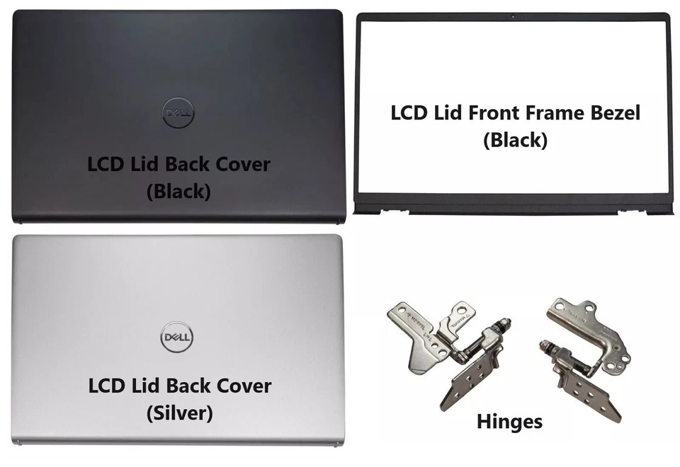DELL VOSTRO 15 3510 3511 3515 3520 3525 LCD Lid Back Cover, Frame Bezel & Hinges - Image 1 of 1