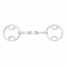 Centaur French Link Loop Ring Gag Bit