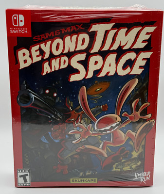 Sam & Max: Beyond Time and Space Collector's Edition Switch LRG #148 New/Sealed