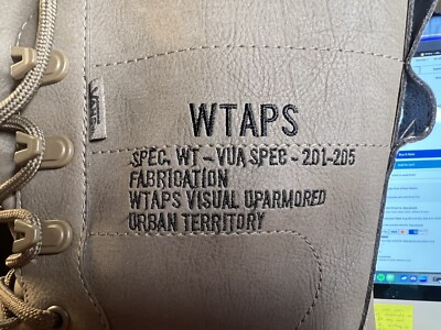 WTAPS x Vans Vault Standard Snow MTE sz 8.5 Coyote DS NIB