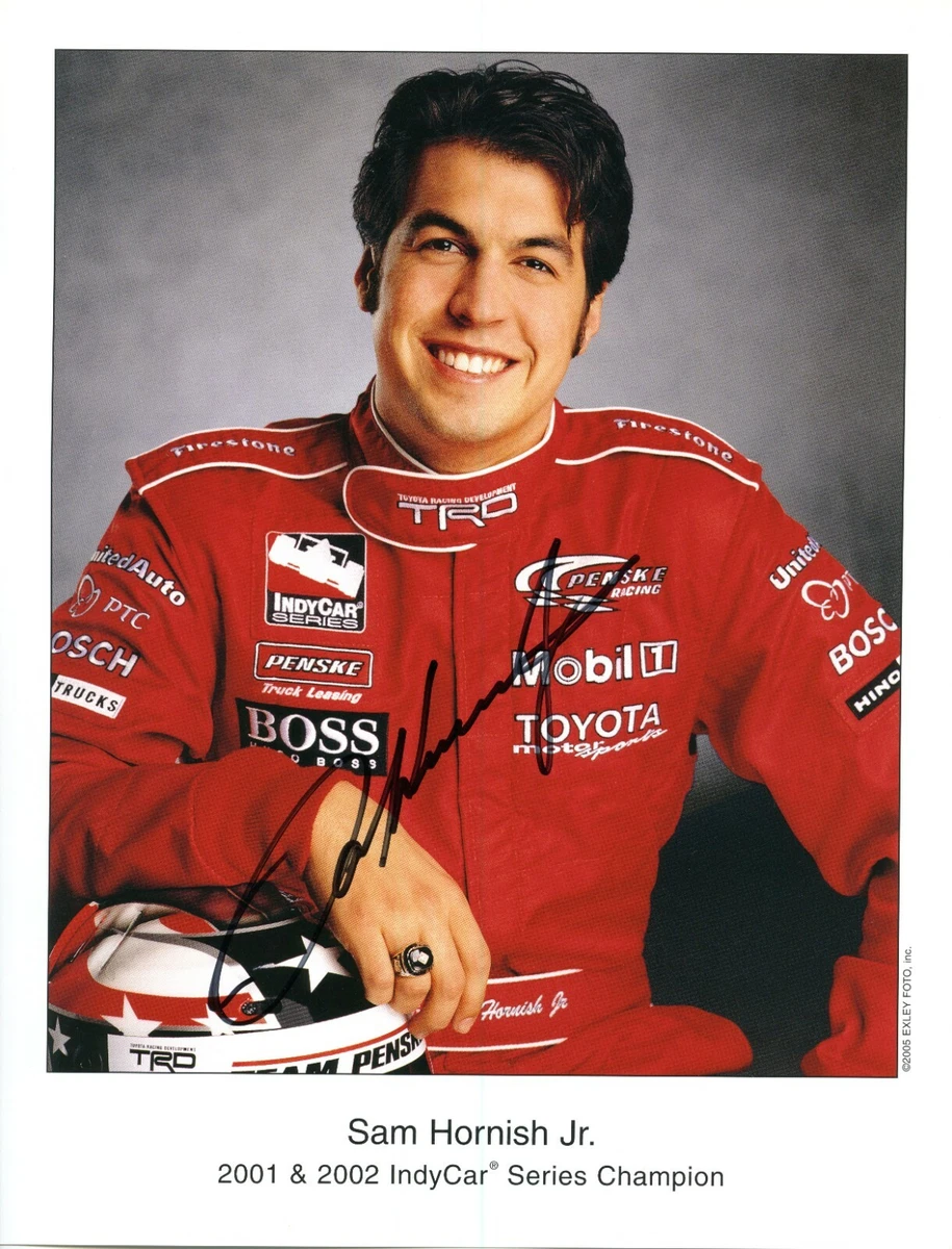 Sam Hornish Jr Autograph