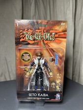 Image of Yu-Gi-Oh! 4" Action Figure Seto Kaiba with Accessories Official Brand New