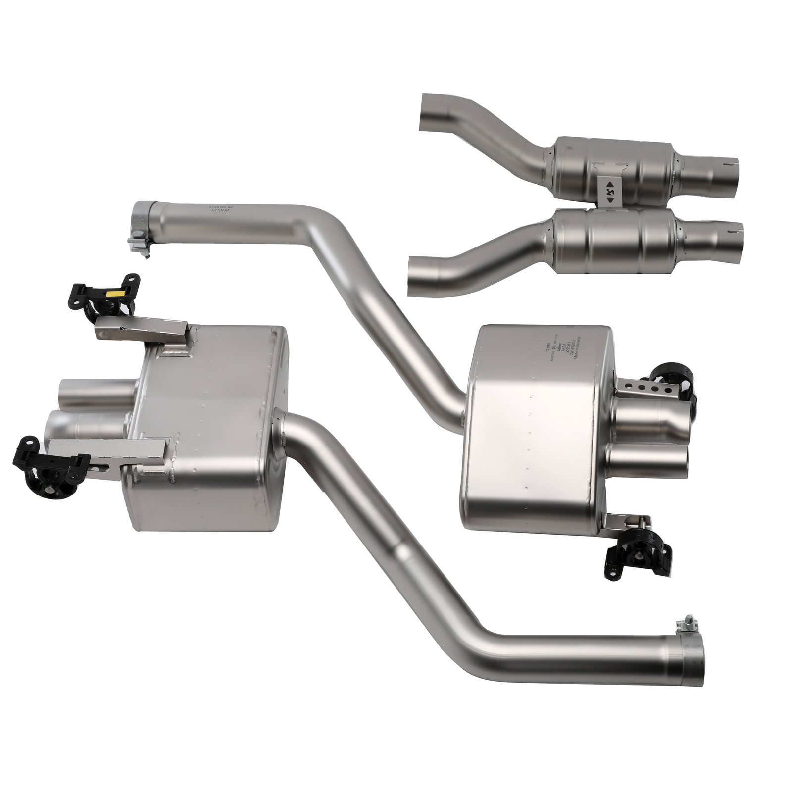 GENUINE BENTLEY Continental AKRAPOVIC Titanium Sport Exhaust System JNV253210