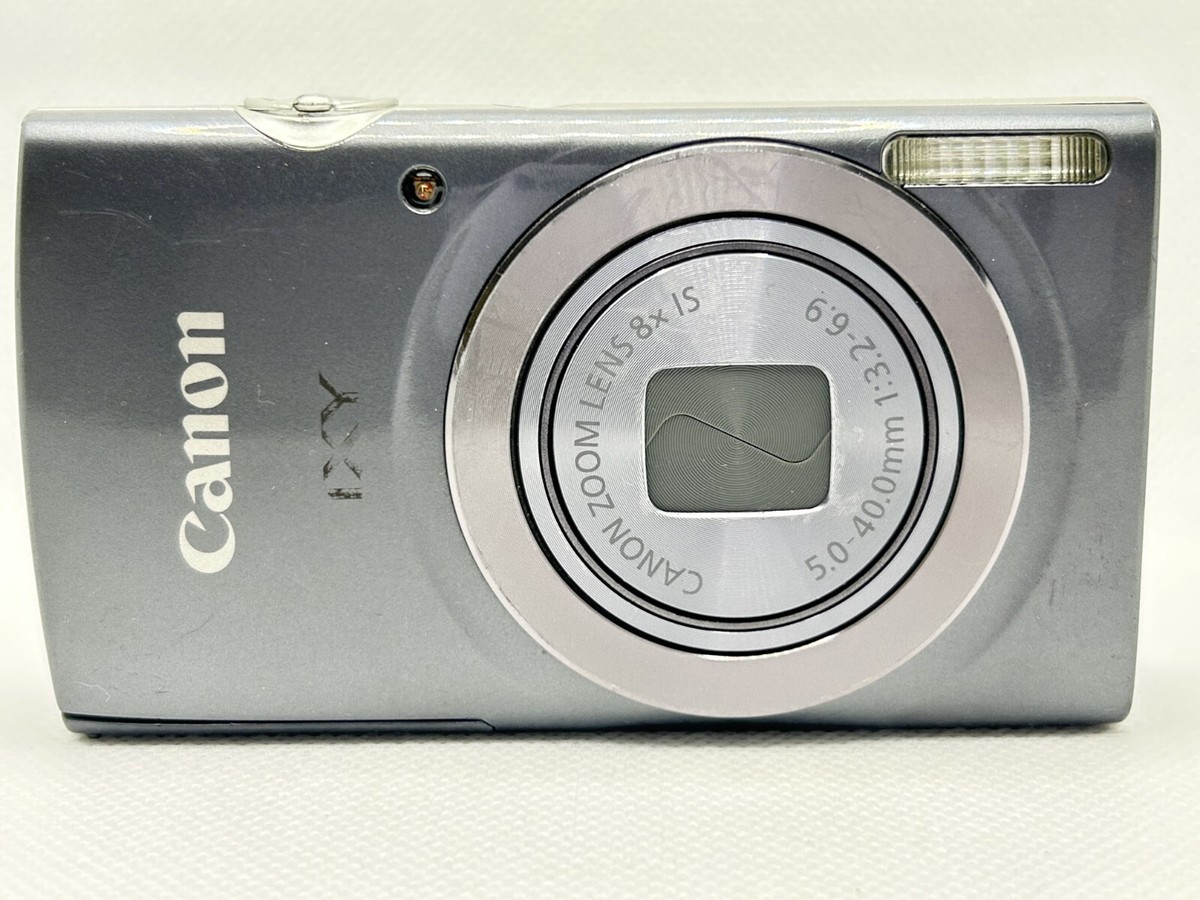 デジカメ Canon IXY 160 8× IS DIGITAL CAMERA Canon Digital Camera IXY 160 Silver 20.0MP 8x Zoom Compact Digital