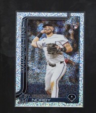 2025 Topps Series 1 Celebration Connor Norby RC Confetti Parallel #132