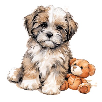 100X Shih Tzu Auto Aufkleber 9x9 cm Hunde Sticker Wetterfest & Selbstklebend