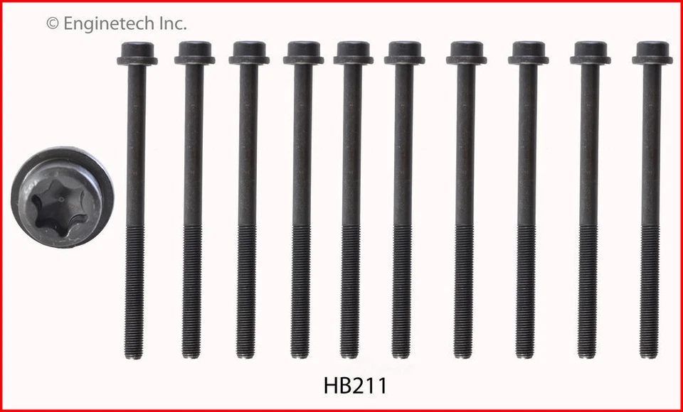 Engine Cylinder Head Gasket Set ENGINETECH, INC. fits 03-04 Ford Focus 2.3L-L4 - Image 2 of 2