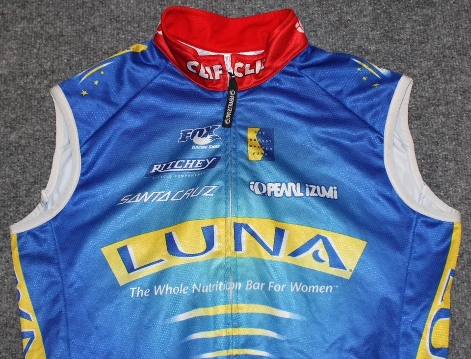 PEARL IZUMI W's TEAM LUNA BIKE VEST Ritchey Santa Cruz Fox Cycling sz S Vest - Image 2 of 4