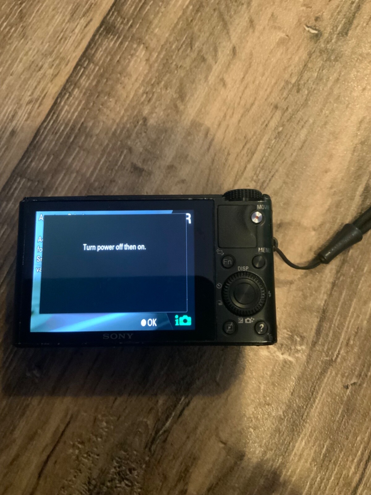 Sony Cybershot RX100 DIGITAL COMPACT CAMERA not working eBay
