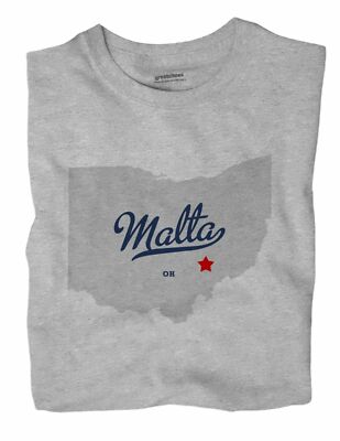 Malta Ohio OH T-Shirt MAP