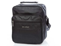 Bag Street Herrentasche Schultertasche Arbeitstasche UmhäNgetasche Schwarz