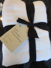 1 West elm  Washed Cotton euro sham white New w tag