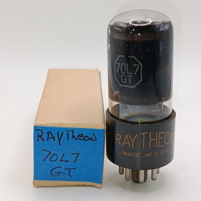 Raytheon 70L7GT Vacuum Tube Vintage Radio Amp Mixer R Player Juke Box Sonora.