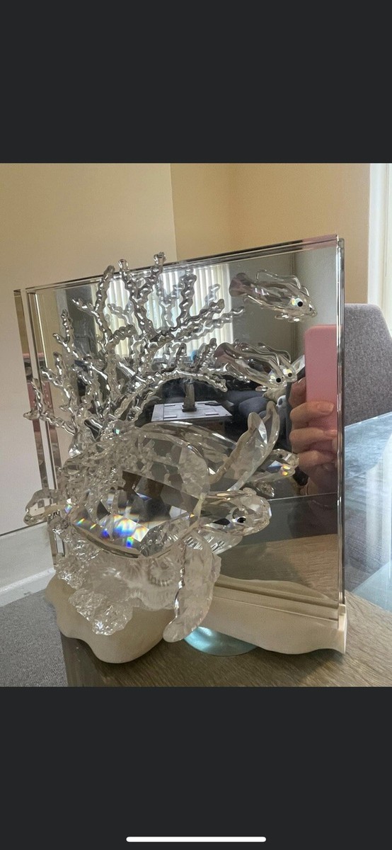 SIGNED! Swarovski Crystal 2006 WONDERS OF THE SEA ETERNITY CLEAR