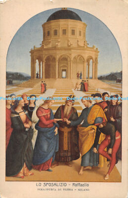 R168244 Lo Sposalizio. Raffaello. Pinacoteca di Brera. Milano. G. Hoesch Rolando